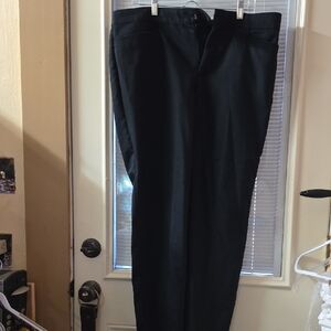 Chaps Womens Black Dress Pants
